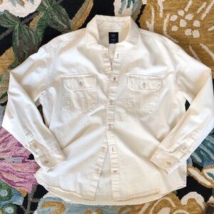 Gap “The Big Shirt” Denim Button Down